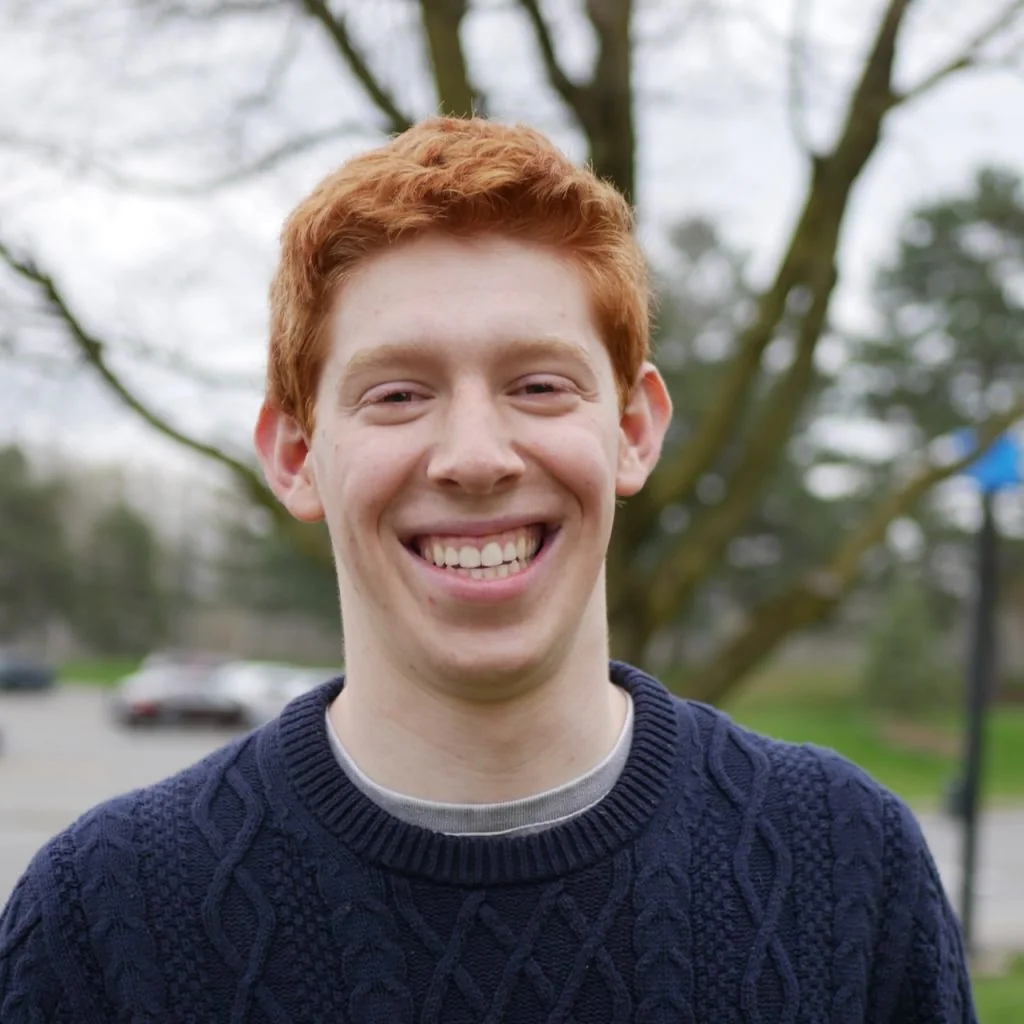 Ben Jacobson smiling outdoors