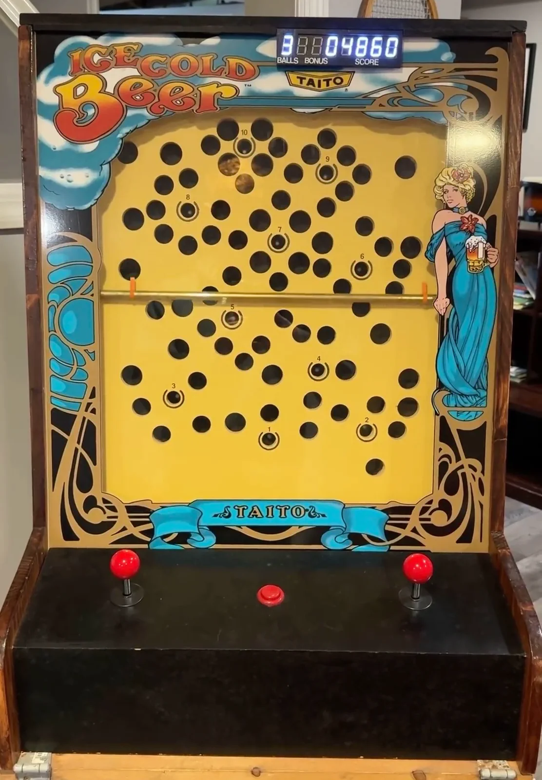 Front view of the system design